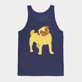 Adorable Pug Dog Tank Top